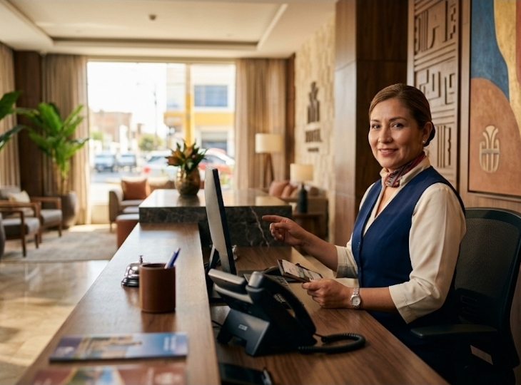 Recepcionista de Hotel en Chiclayo